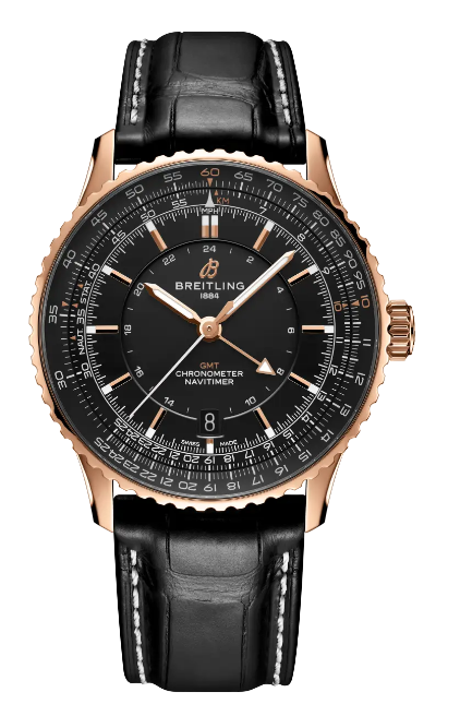 Review Breitling Navitimer GMT 41 Automatic Replica watch R323101A1B1P1